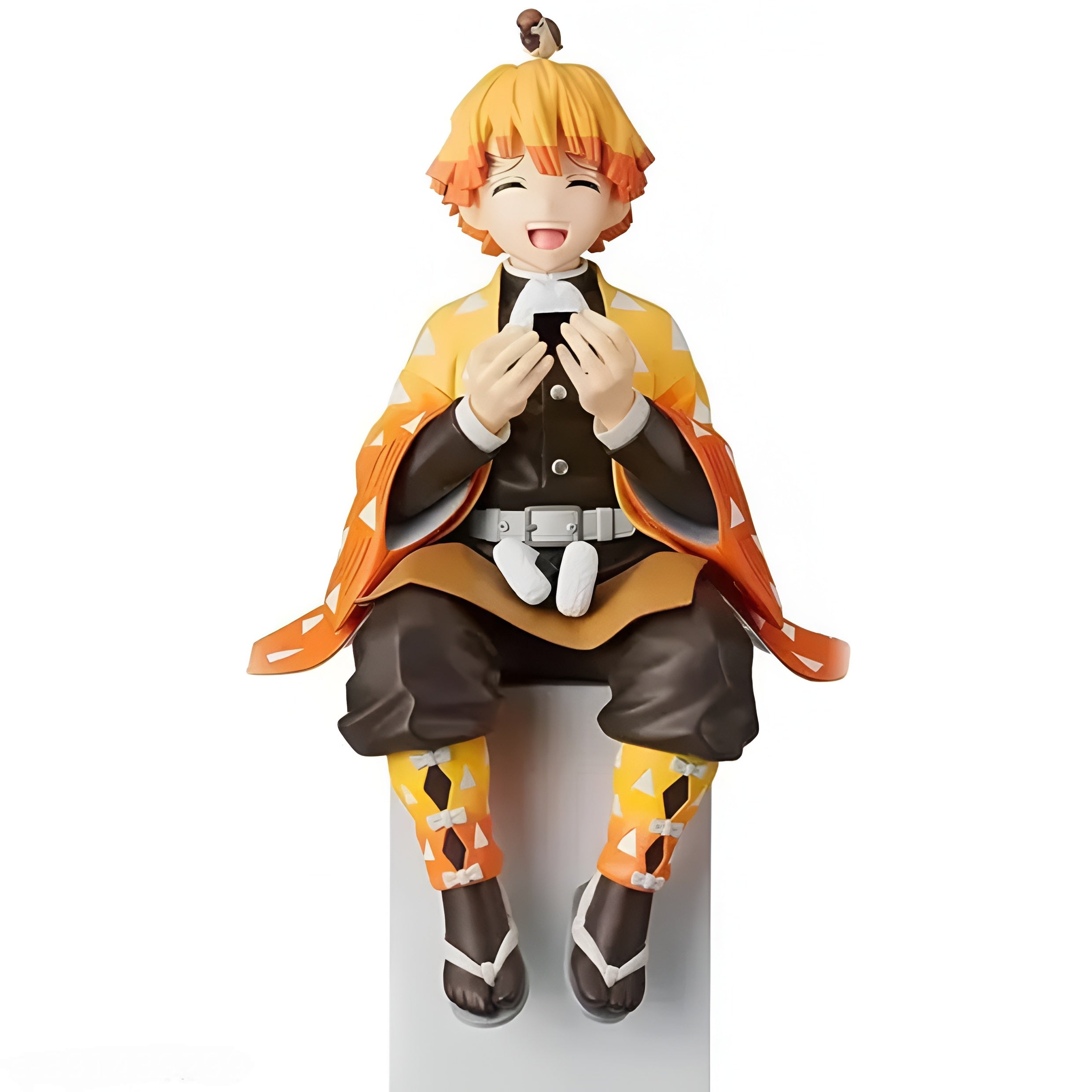 Zenitsu Agatsuma Sitting, Height-15cm with great details and PVC material
