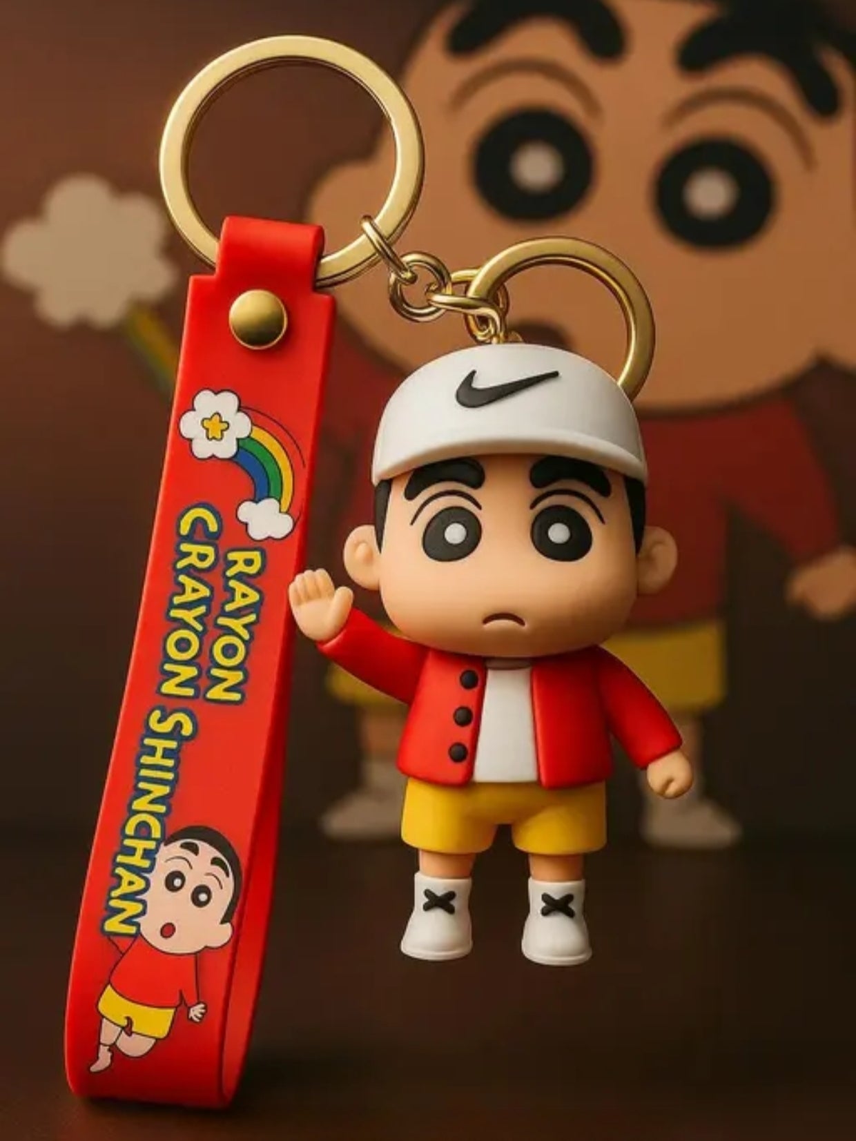 Shinchan Drip Keychain